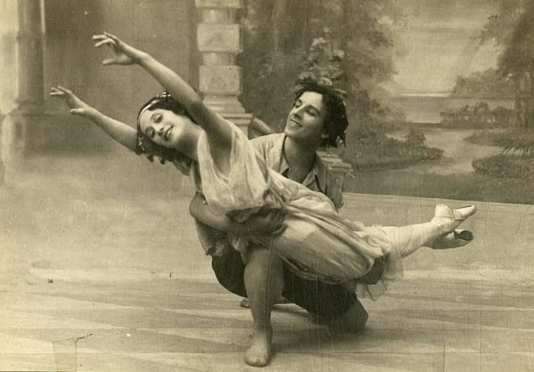 anna pavlova and mordkin
