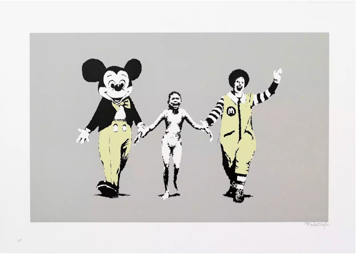 Banksy, Napalm (Signed), 2004