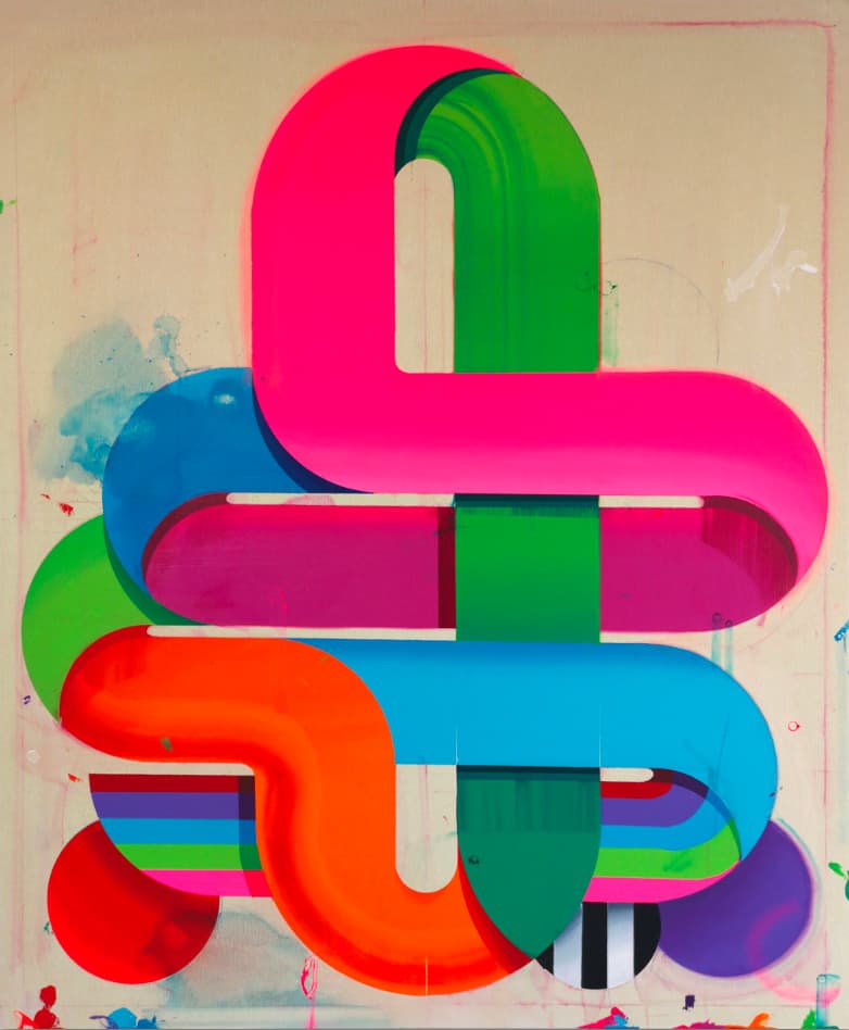 Nick Grindrod The Maze Acrylic on canvas
