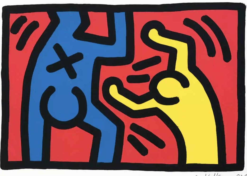Keith Haring, Untitled, 1987