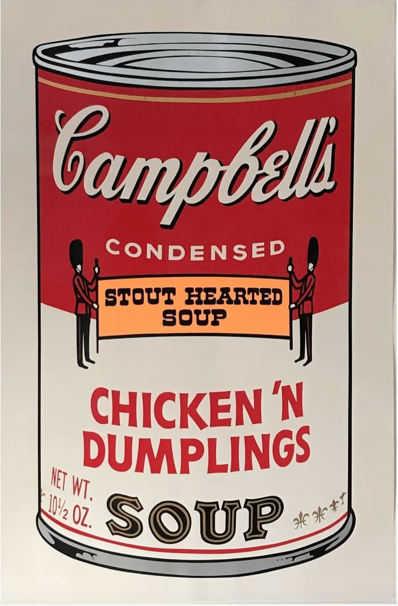 Andy Warhol, Campbell’s Soup II (Chicken ‘N Dumplings), 1969