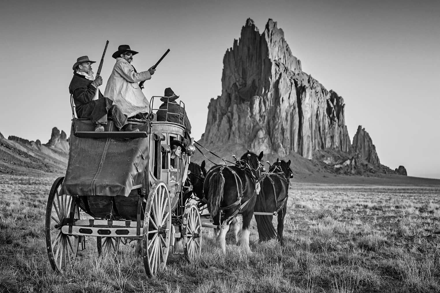 David Yarrow Between a rock and a hard place Archival Pigment Print