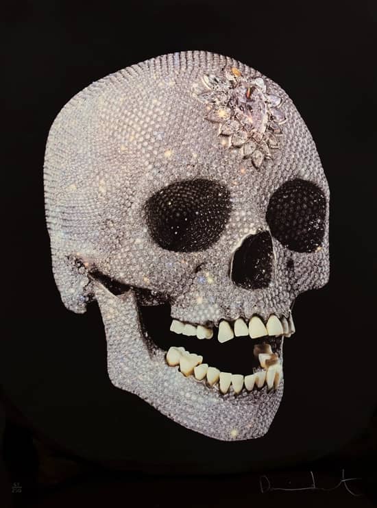 Damien Hirst, For the Love of God, Laugh, 2007