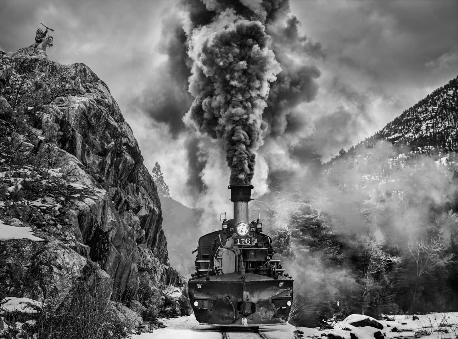 David Yarrow, Vantage Point, 2021