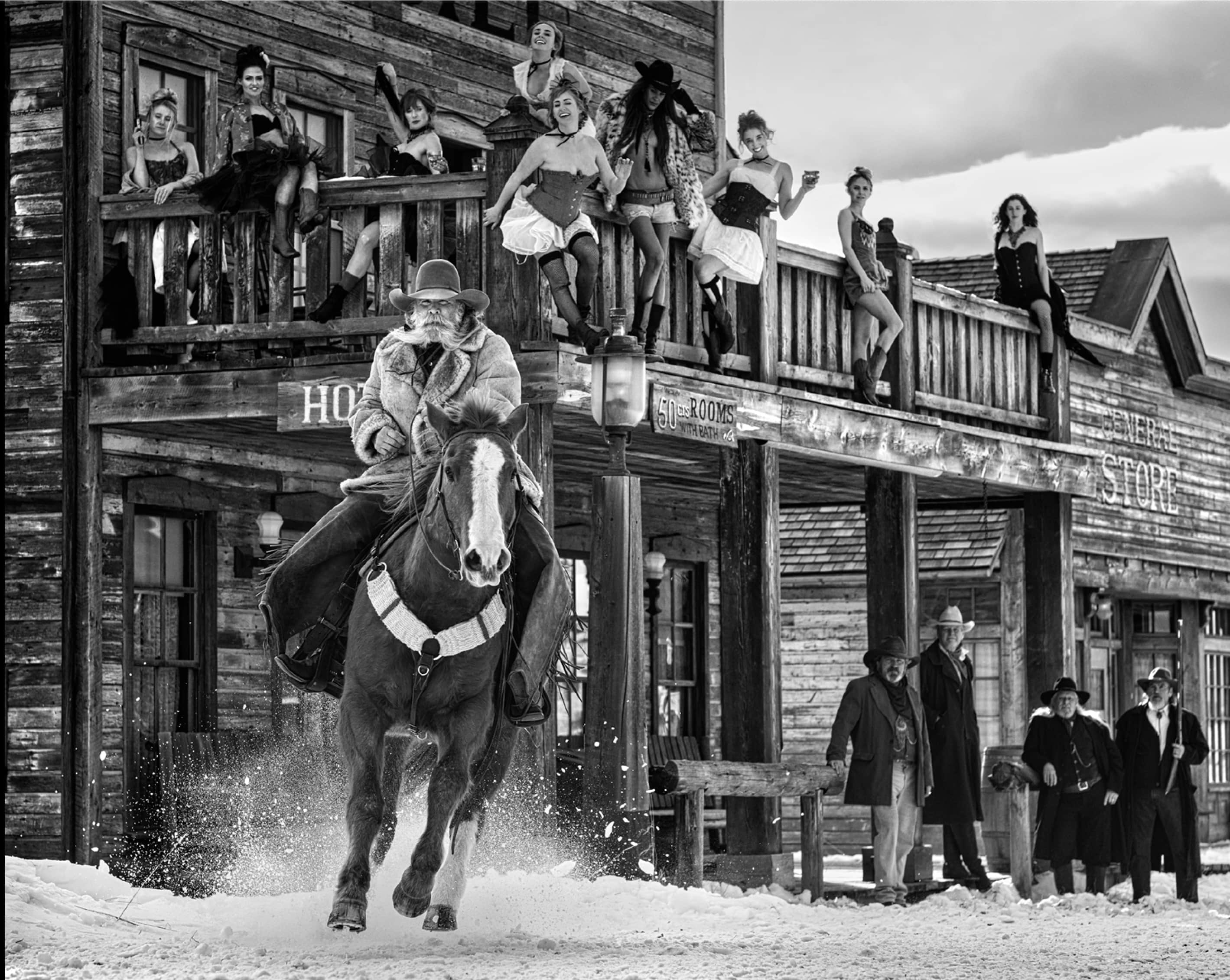 David Yarrow Mamas Don’t Let Your Babies Grow Up To Be Cowboys Archival Pigment Print