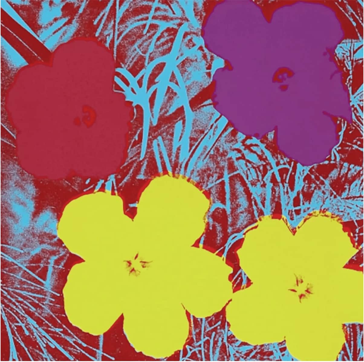 Andy Warhol, Flowers F&S.II.71, 1970