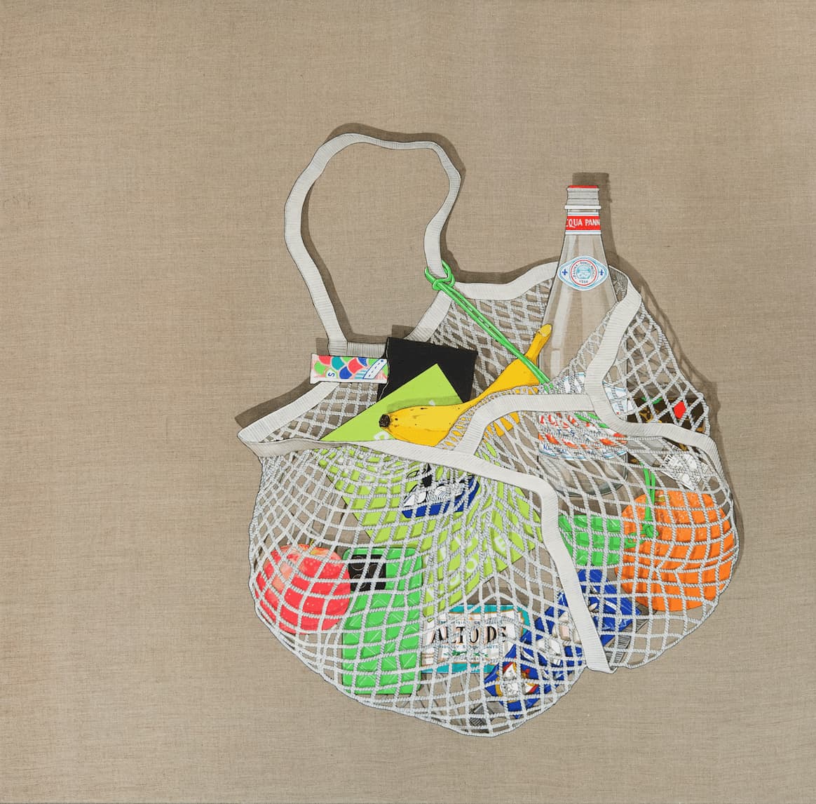 Sooyoung Chung In My Bag Acrylic on Linen