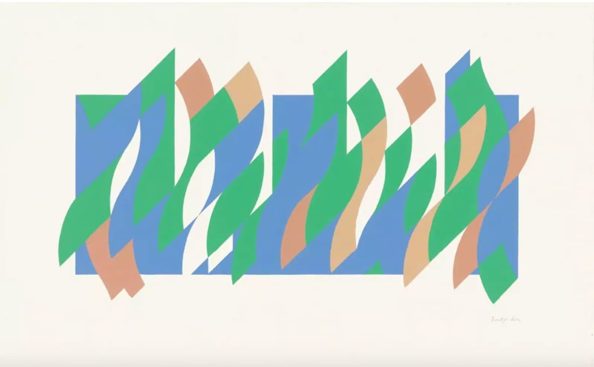Bridget Riley, Wall Painting I, 2007