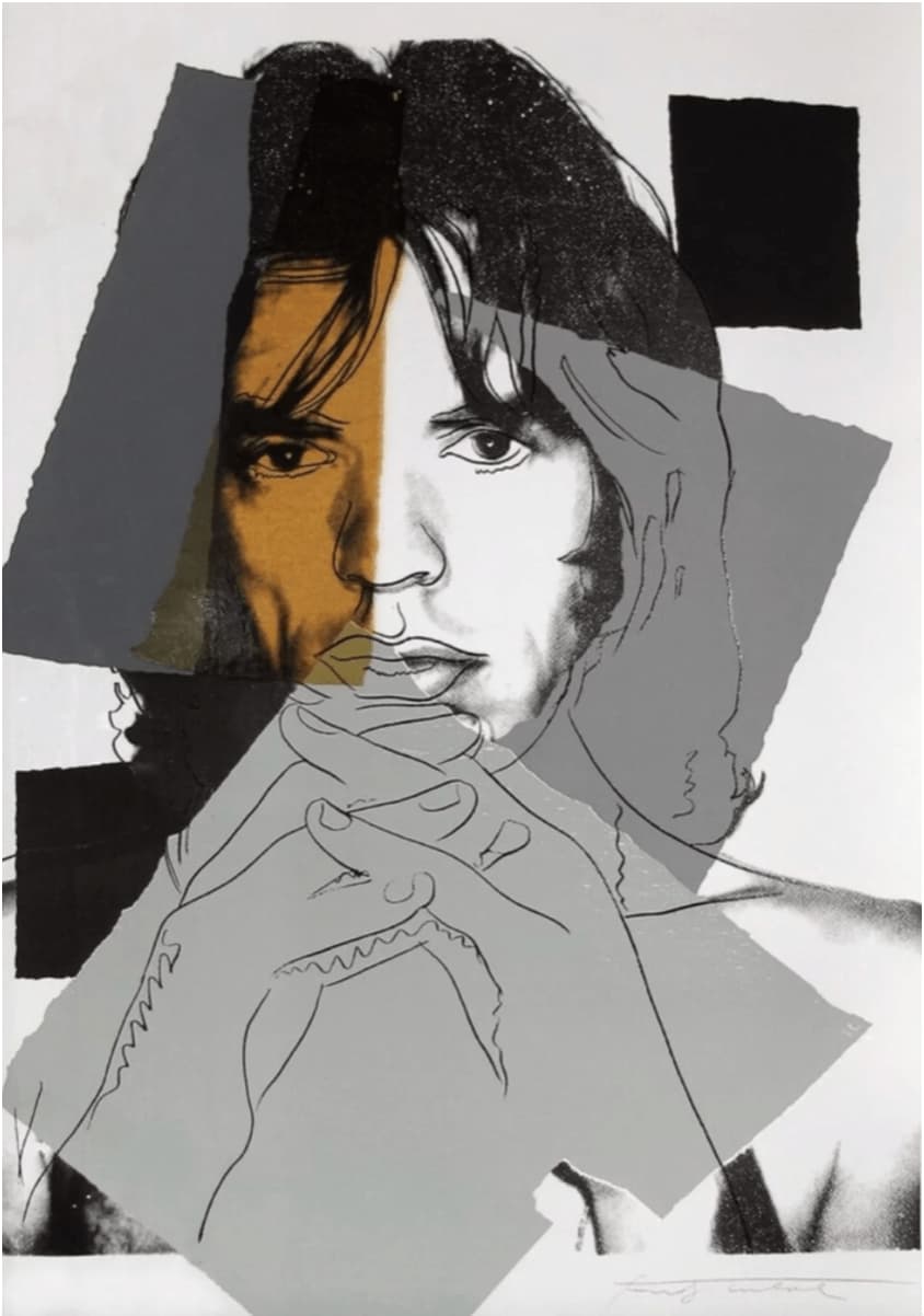 Andy Warhol, Mick Jagger, F&S,II,147, 1975