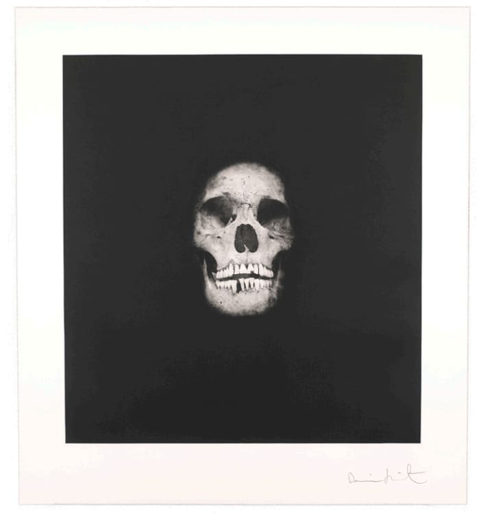 Damien Hirst, Skull 7 (Memento), 2008