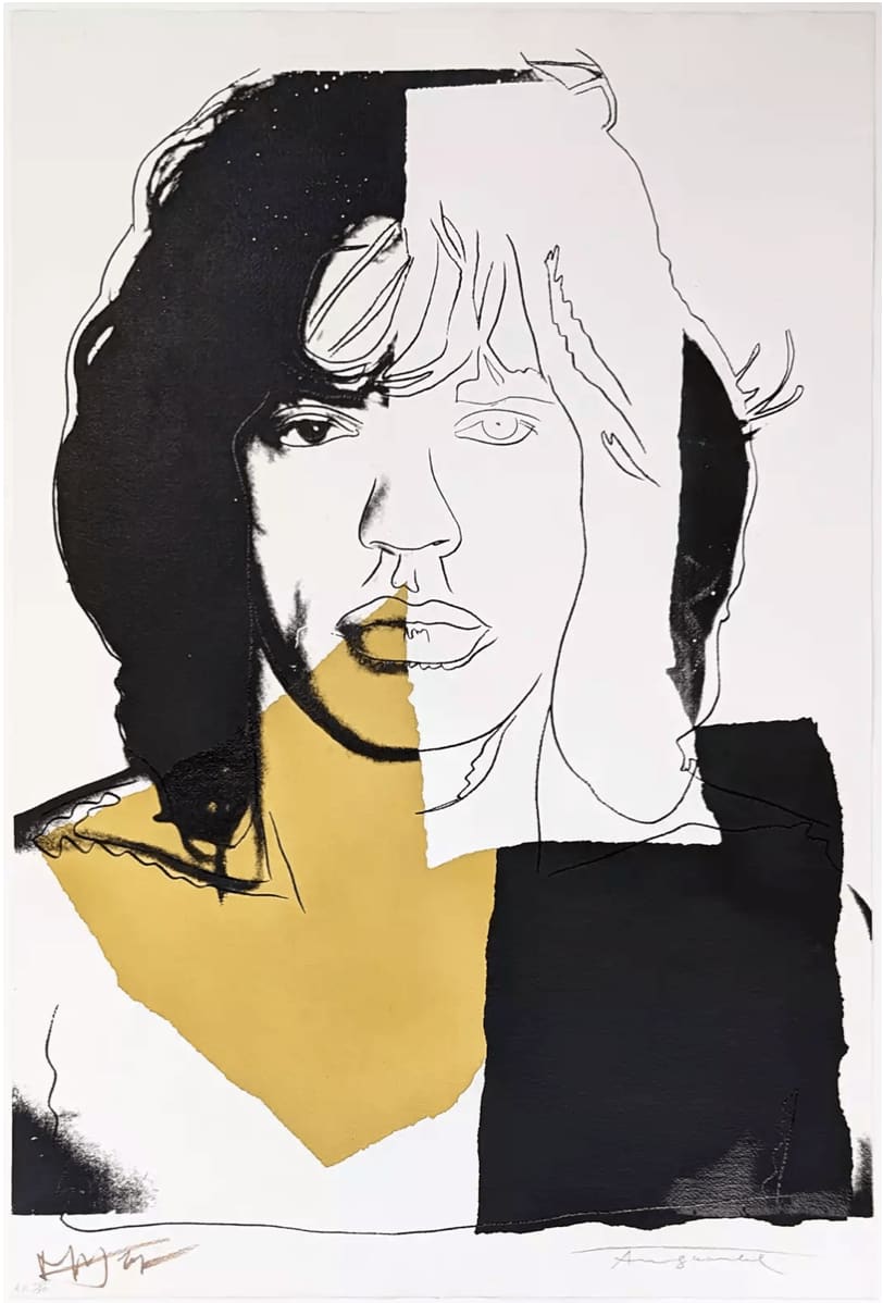 Andy Warhol, Mick Jagger F&S.II.146, 1975