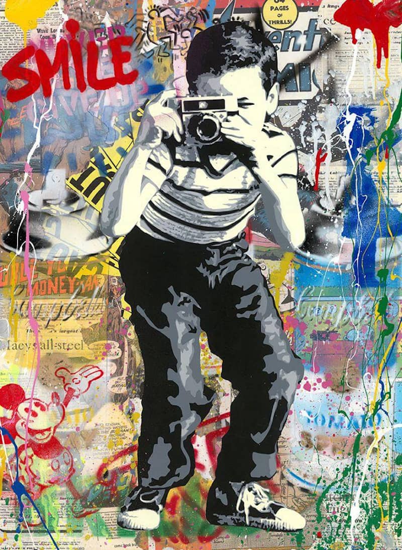 Mr Brainwash, Smile, 2020
