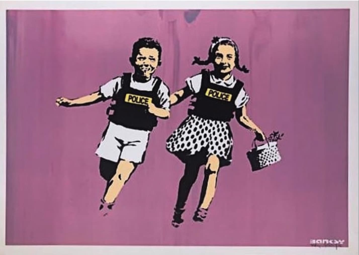 Banksy, Jack and Jill (Signed), 2005