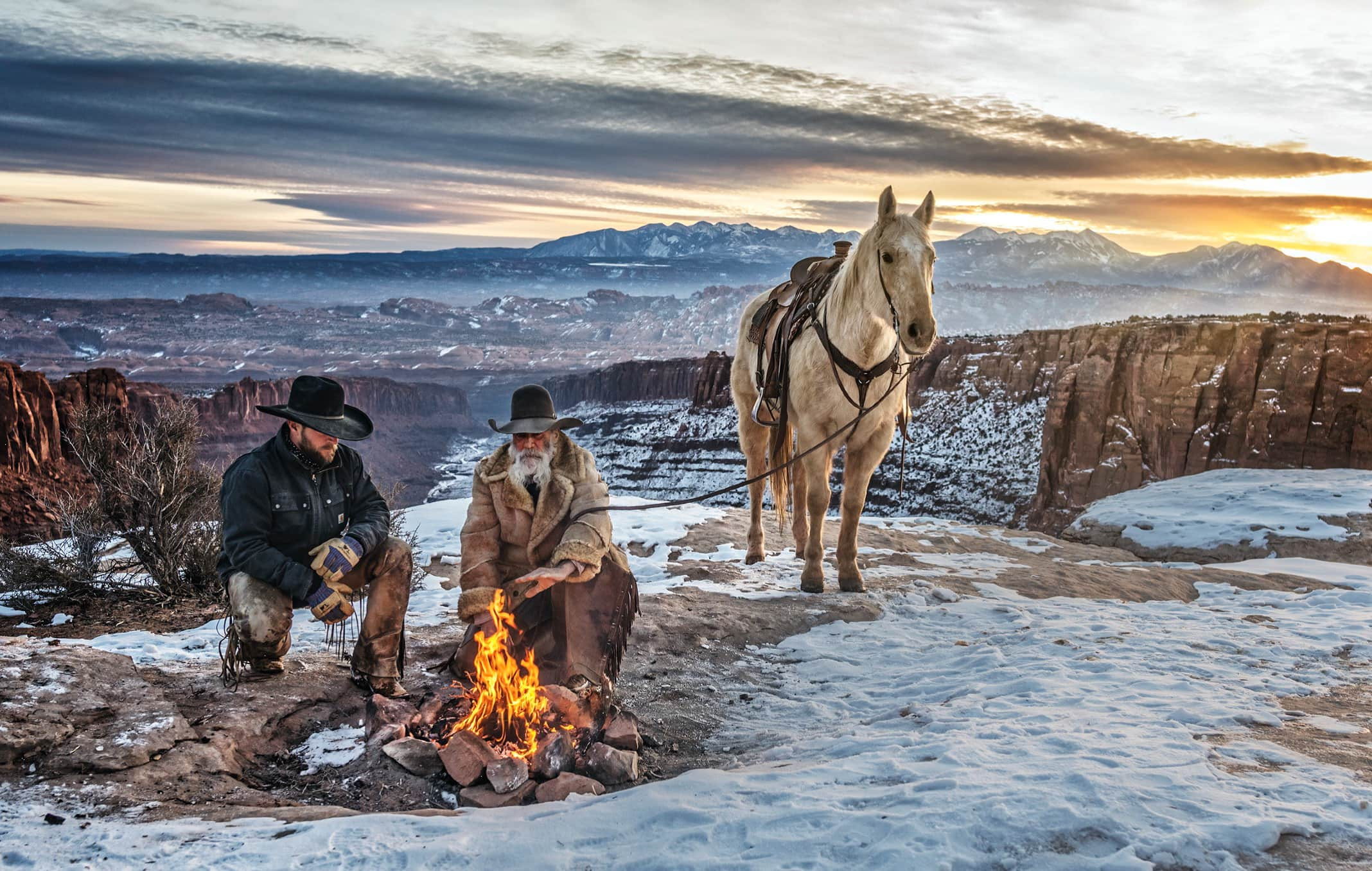 David Yarrow Blazing Saddles Archival Pigment Print