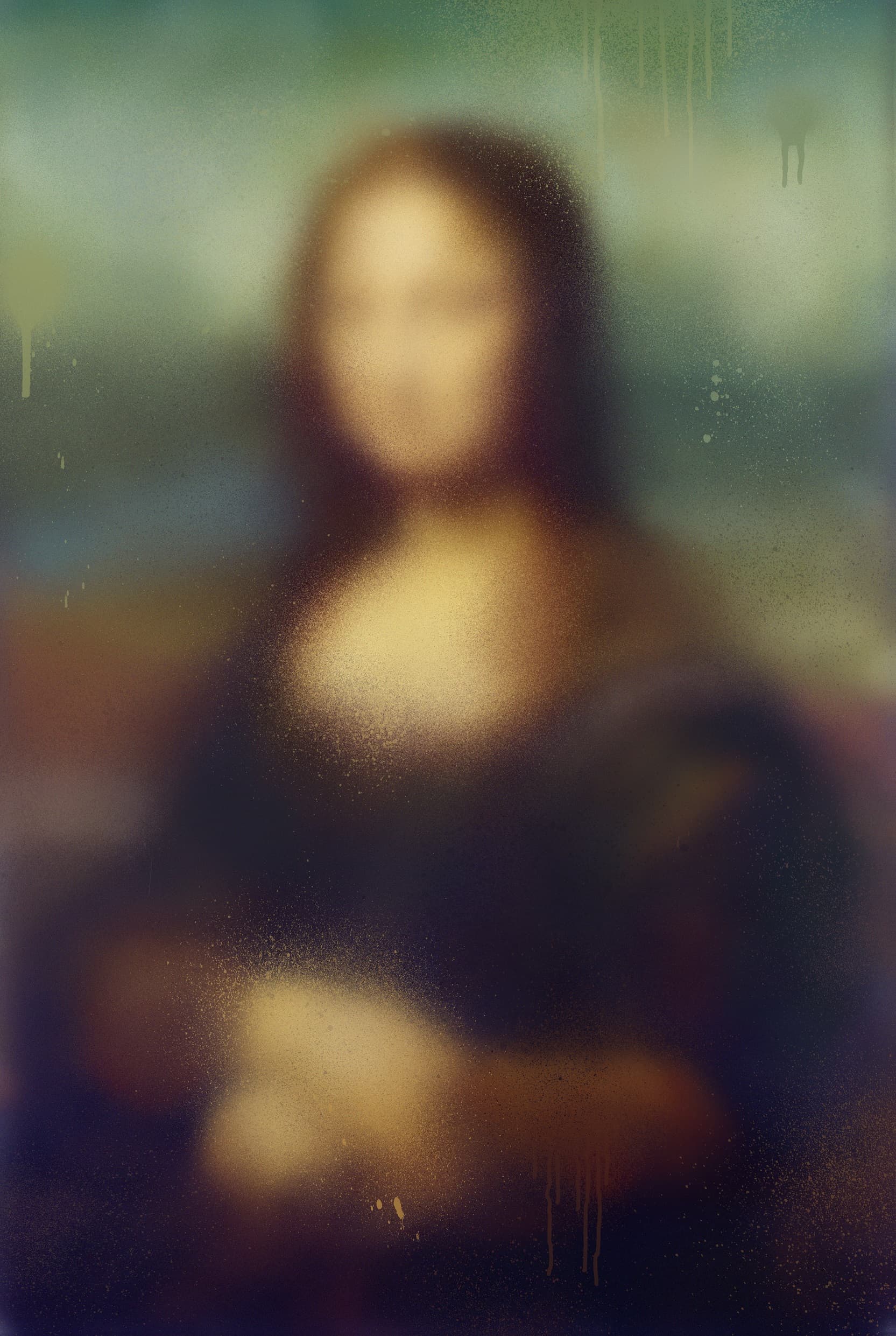 Miaz Brothers, Mona Lisa - Hand Finished Print , 2021