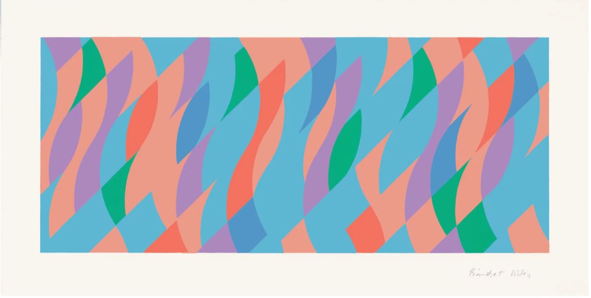 Bridget Riley From One to the Other Screenprint