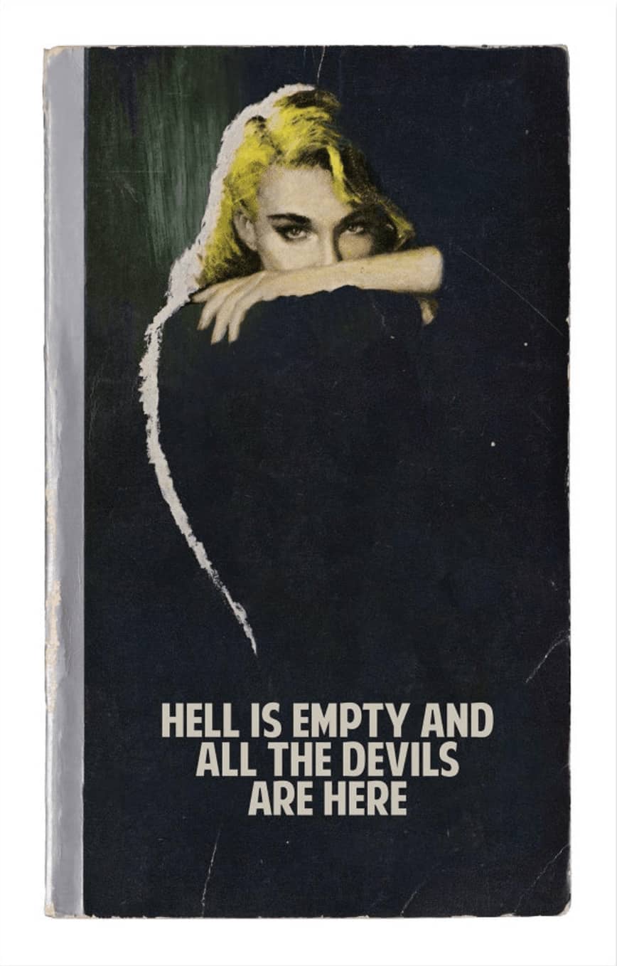 The Connor Brothers Hell Is Empty And All The Devils Are Here Pigment print with silkscreen varnish