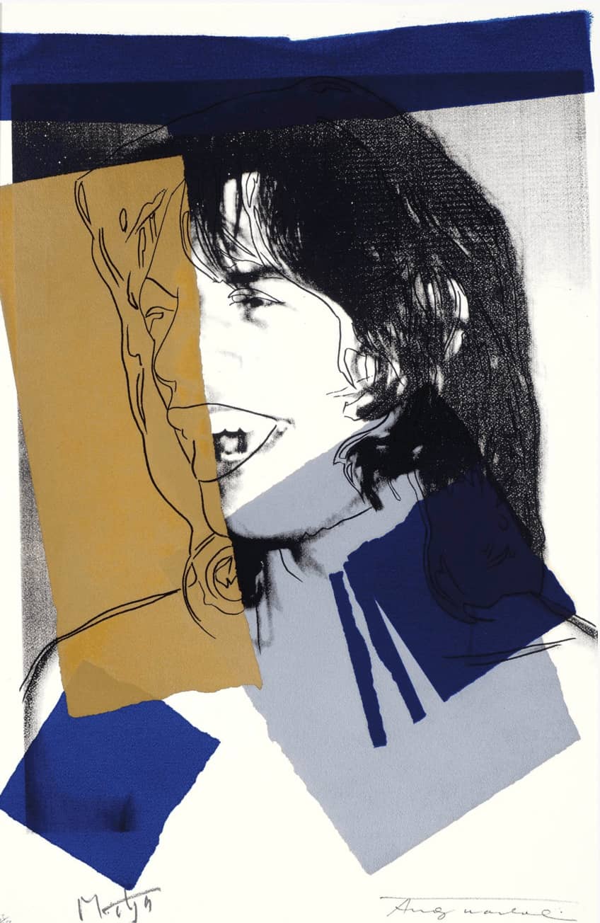 Andy Warhol, Mick Jagger FS II.142, 1975