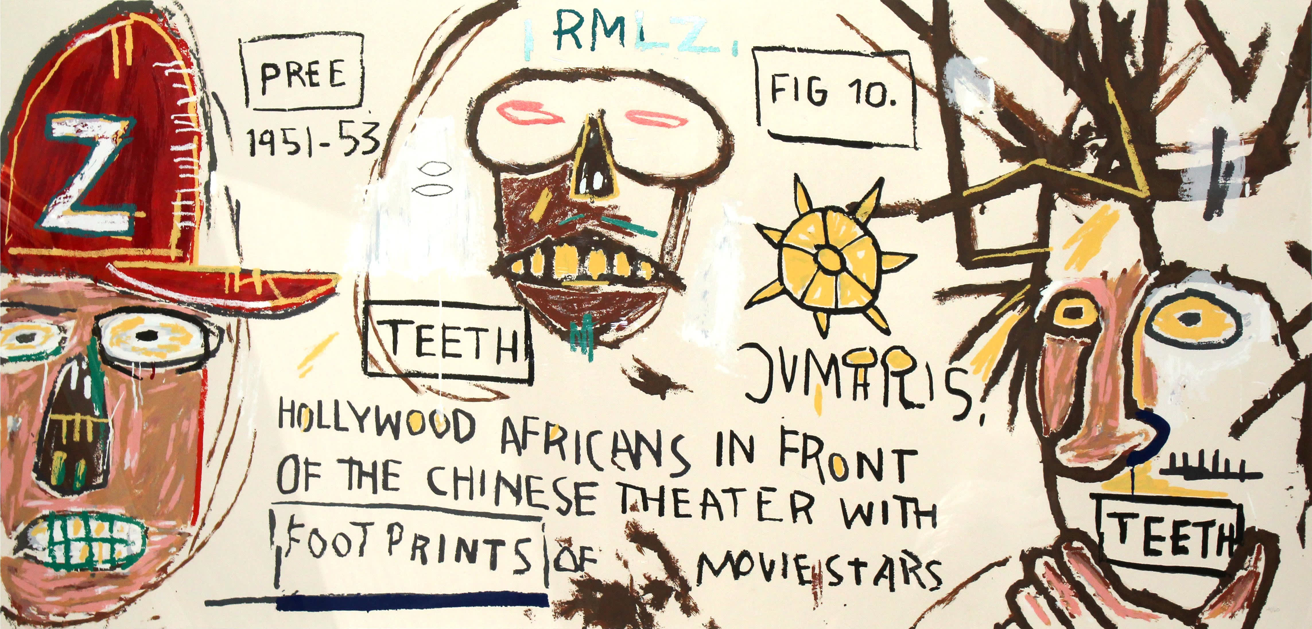 Jean-Michel Basquiat, Hollywood Africans, 1983/2015