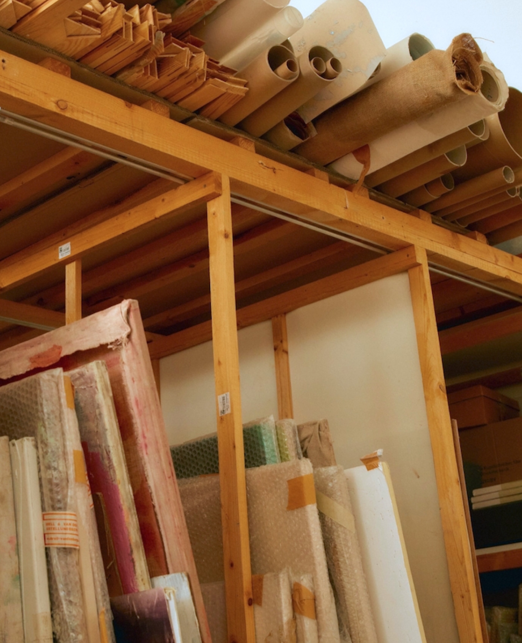 Artworks stacked together