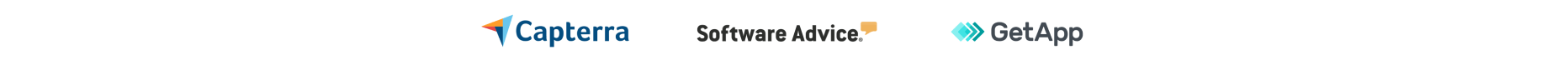 Capterra, Software Advice and GetApp Logos