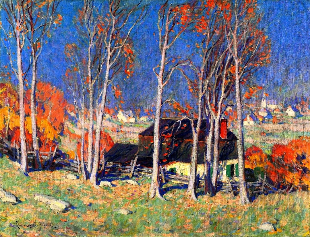 Lonely Village on the Saint Lawrence, 1922, oil on canvas, 51.1 x 66.4 cm, Art Gallery of Ontario, Toronto, gift from the Reuben and Kate Leonard Canadian Fund, 1926 (838)