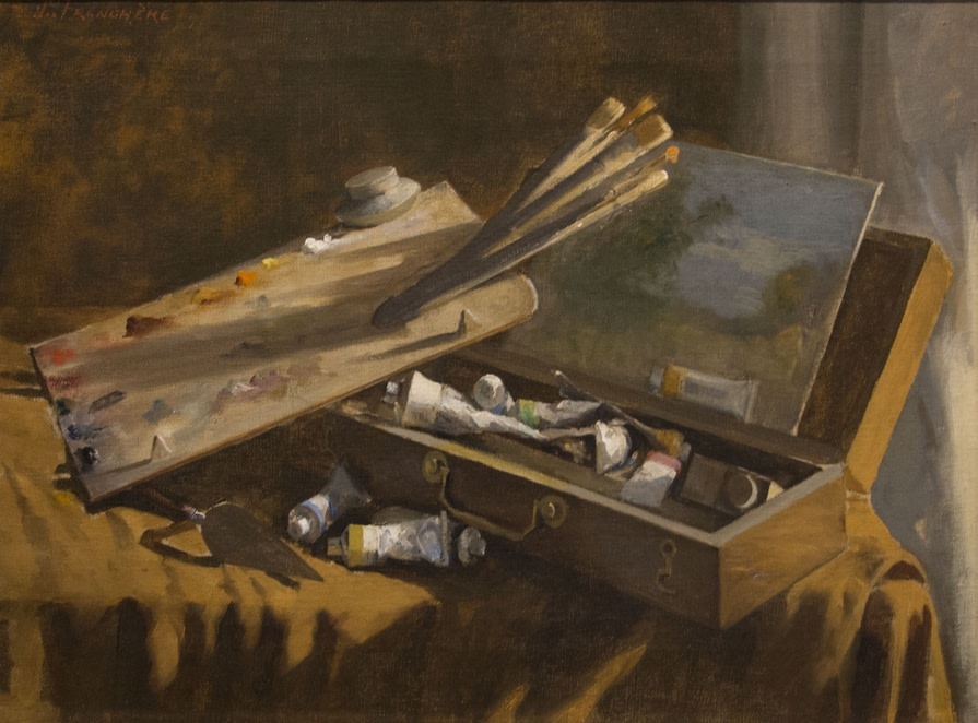 Les outils du peintre de plein air, 1894  Huile sur toile 18