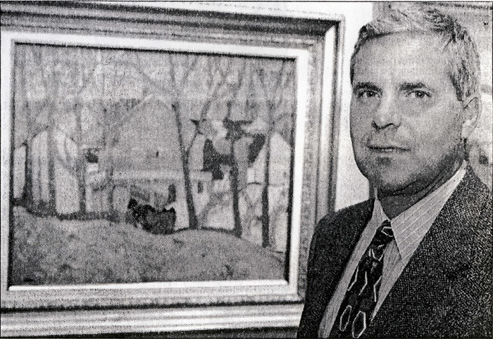 Eric Klinkhoff with Albert Robinson's Cacouna, 1921