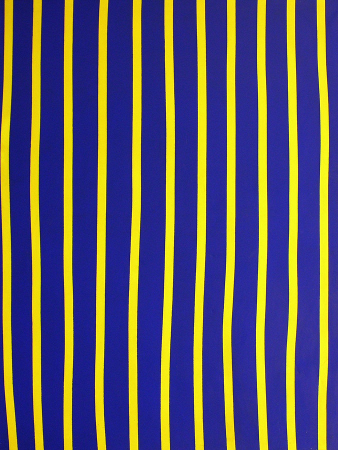 Marcel Barbeau | Rétine libertaire, 1964 | Acrylique 80 x 60 po.