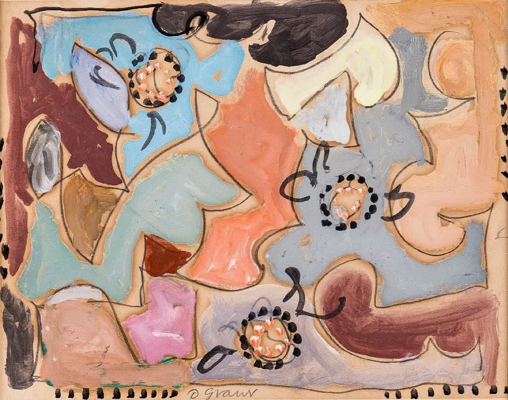 Duncan Grant 1885 1978 Design For A Rug Philip Mould Company