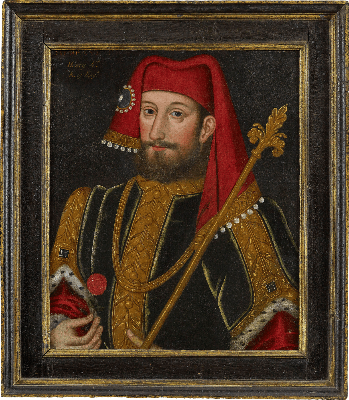 English School, Portrait of King Henry IV (1367-1413), c. 1600