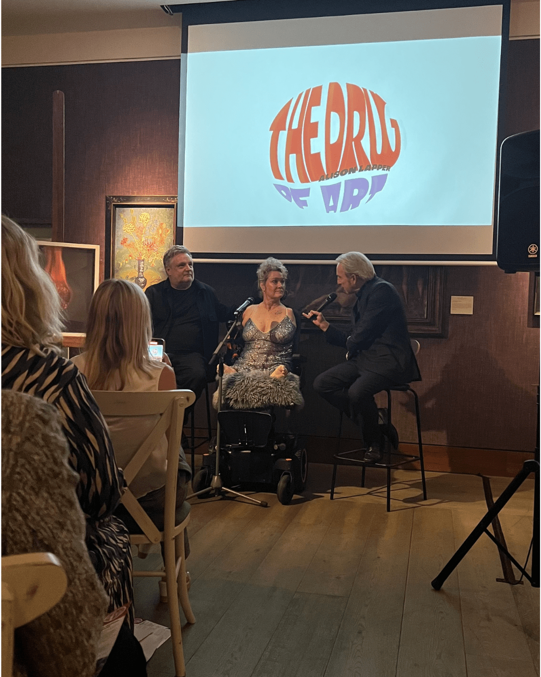 philip mould with alison lapper and rankin