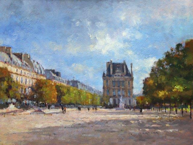Matthew Alexander Esplanade des Feuillants, Tuileries, Paris