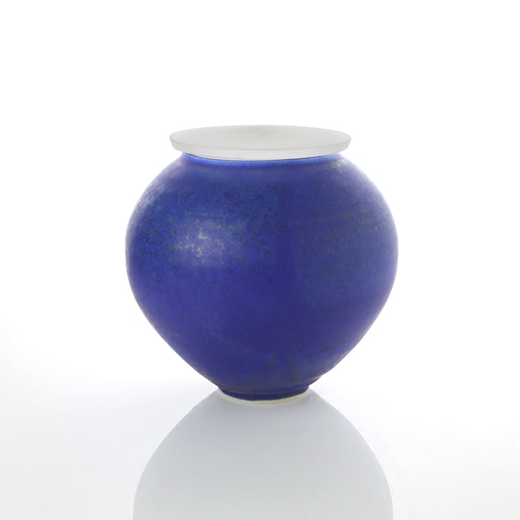 Takahiro Kondo Lapis Lazuli Vase 2023 Adrian Sassoon