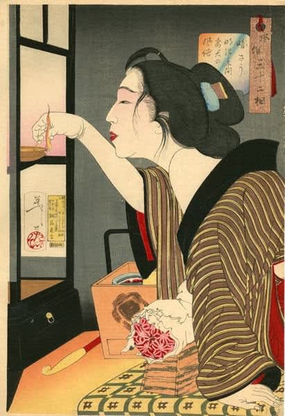 カズオ　シライシページ Views of Edo (Triptychs)