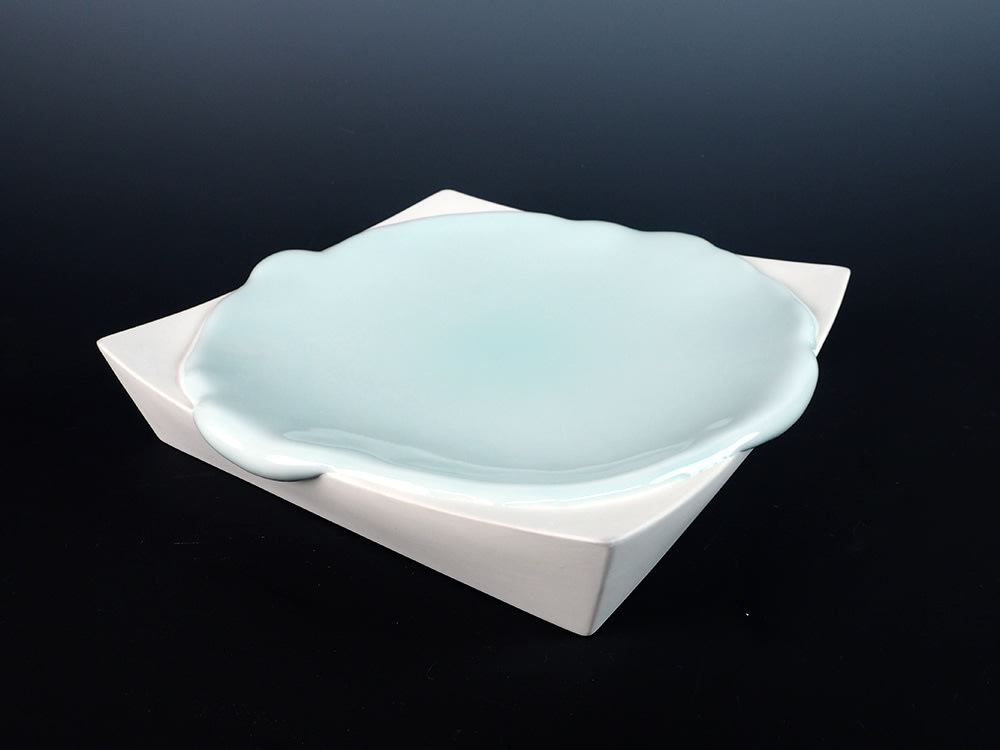 Sakaegi Masatoshi 栄木正敏, No.8 IWASHIMZU Plate 石清水 Sakaegi Masatoshi 栄木正敏, No.8 IWASHIMZU Plate 石清水