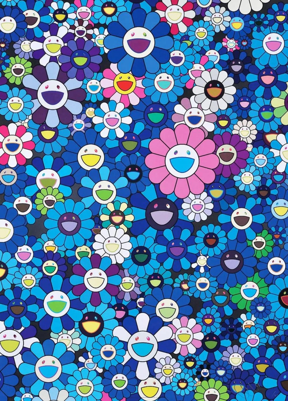 Takashi Murakami, An Homage To Yves Klein, Multicolour D
