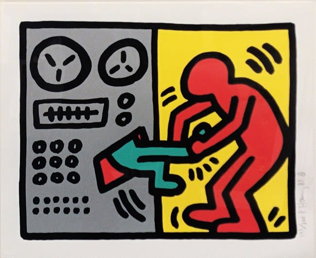 Keith Haring, Pop Shop III (C) (Littmann PP. 145), 1989 Keith Haring, Pop Shop III (C) (Littmann PP. 145), 1989