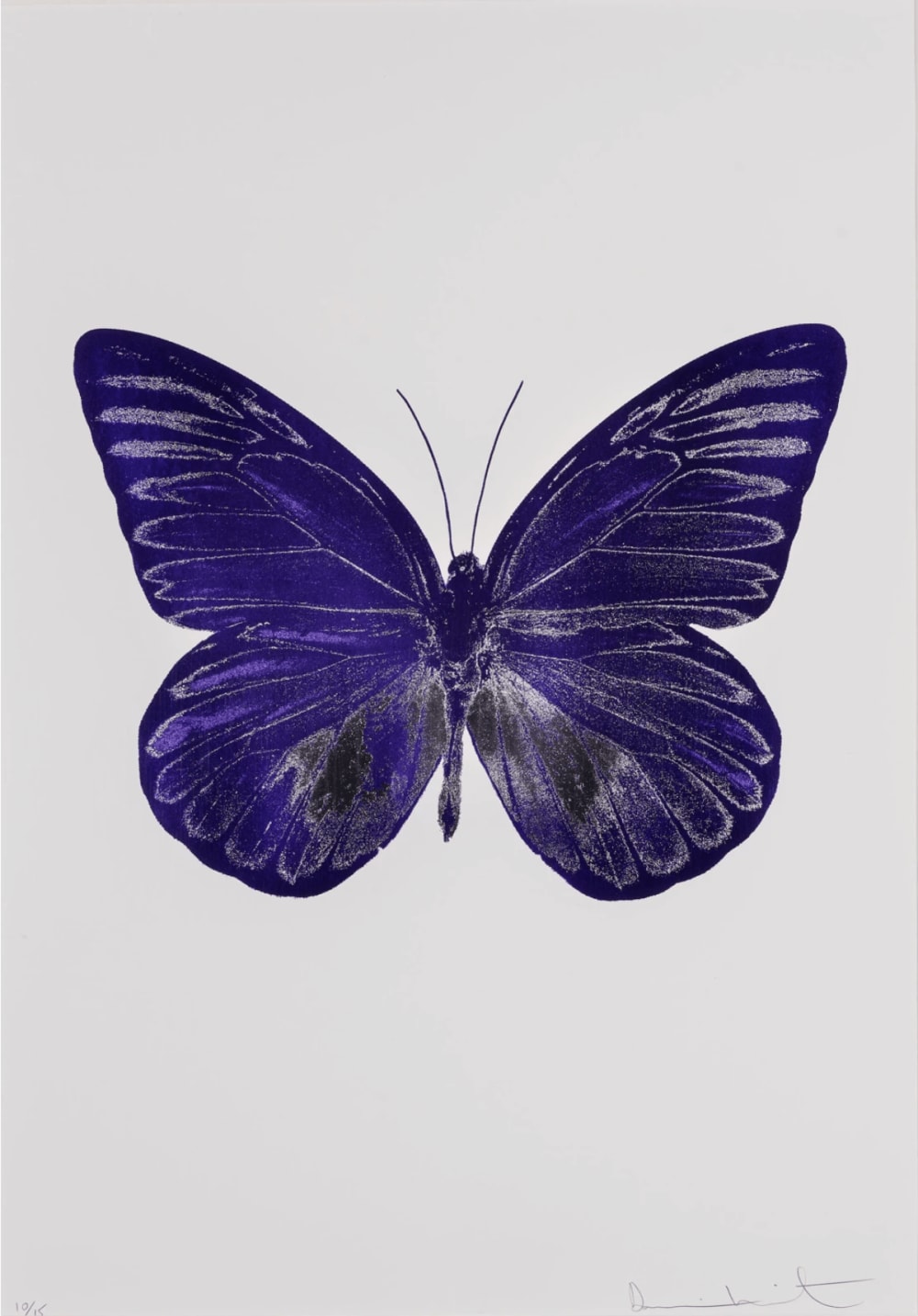 Damien Hirst, Souls I (Emerald Green , Oriental Gold) , 2010 Damien Hirst, Souls I (Emerald Green , Oriental Gold) , 2010