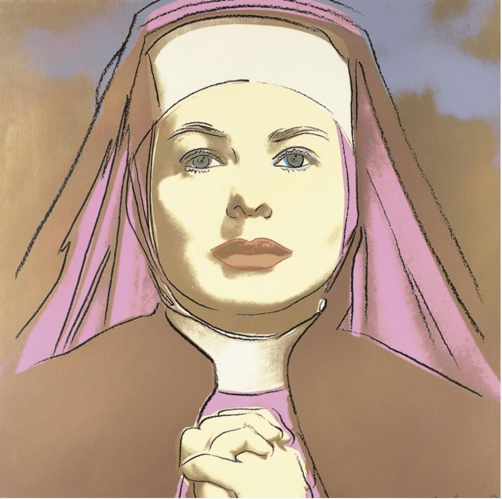 Andy Warhol, Ingrid Bergman The Nun Trial Proof TP 7/30