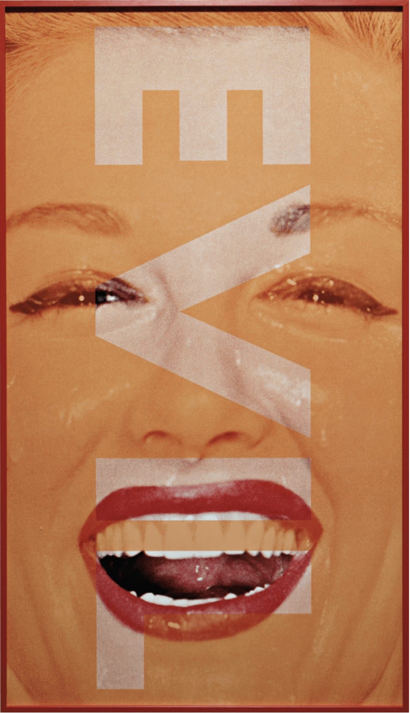 Barbara Kruger, Untitled (Evil) , 2001 | Guy Hepner