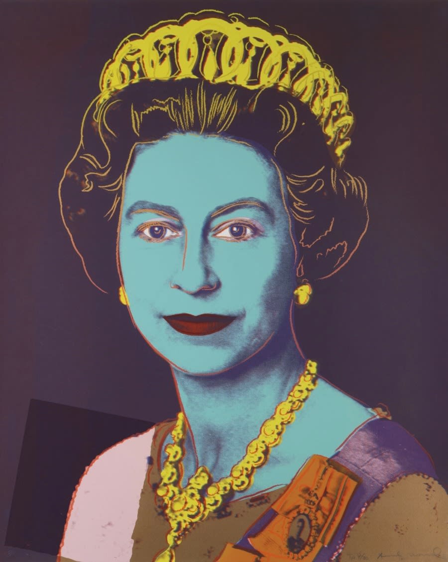 Andy Warhol, Queen Elizabeth II F.S. II 336, from Reigning