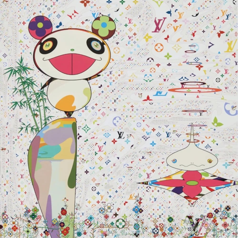 Takashi Murakami, Louis Vuitton Eye Love Superflat, 2003