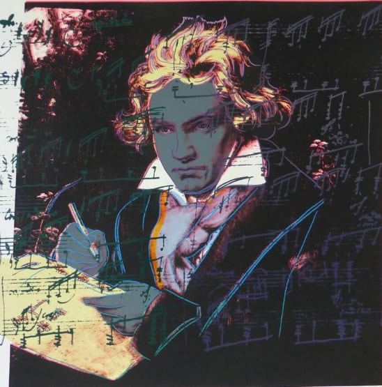 Andy Warhol, Beethoven F.S. II 392, 1987 | Guy Hepner
