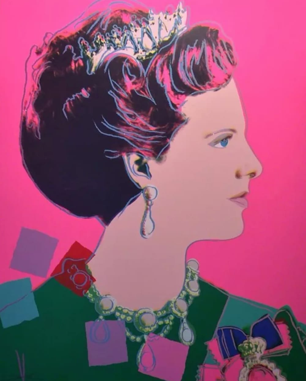 Andy Warhol, Queen Ntombi Twala of Swaziland F.S. II 346-349