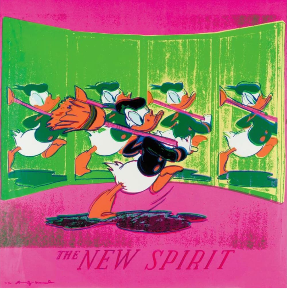 Andy Warhol | The New Spirit (Donald Duck) (1985