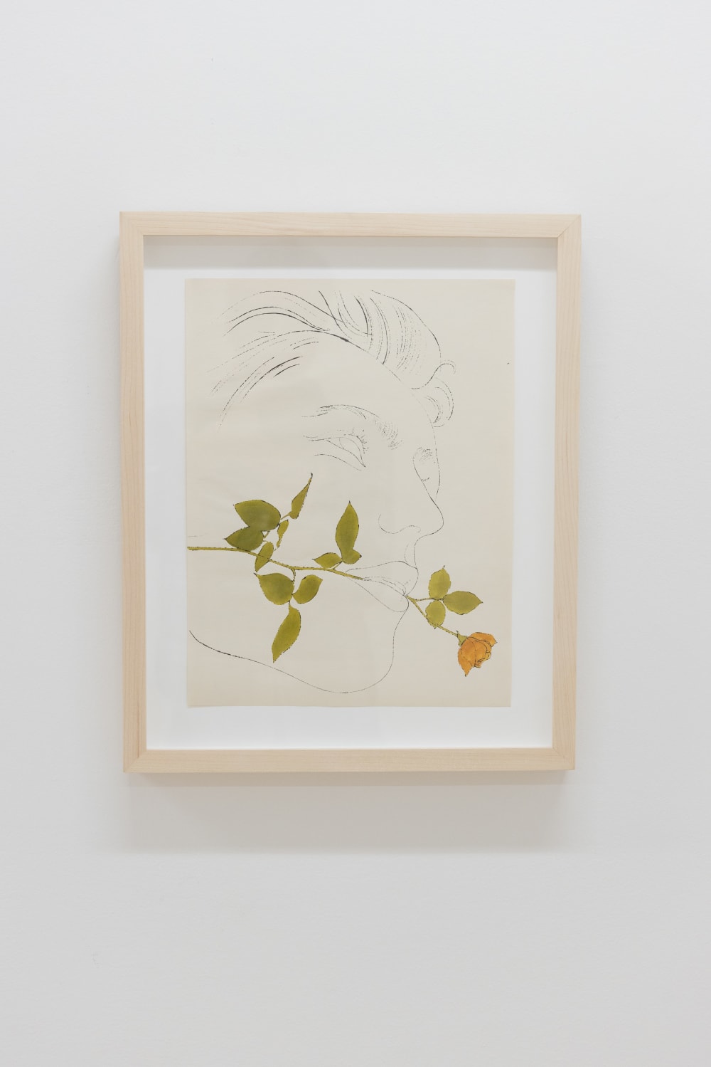 額装済マット作品/A Gold Book 1957(ウォーホル) Andy Warhol, A Gold Book , F.S. IV 115, 1957 | Guy Hepner