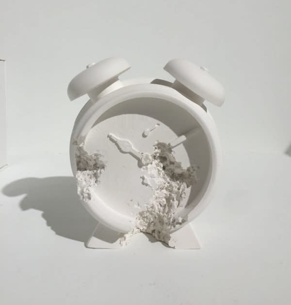 Daniel Arsham, Eroded Clock, 202 | Guy Hepner Daniel Arsham, Eroded Clock, 202 | Guy Hepner