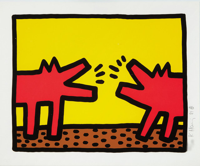 Keith Haring, Pop Shop IV (D) (Littmann PP. 147), 1989 | Guy
