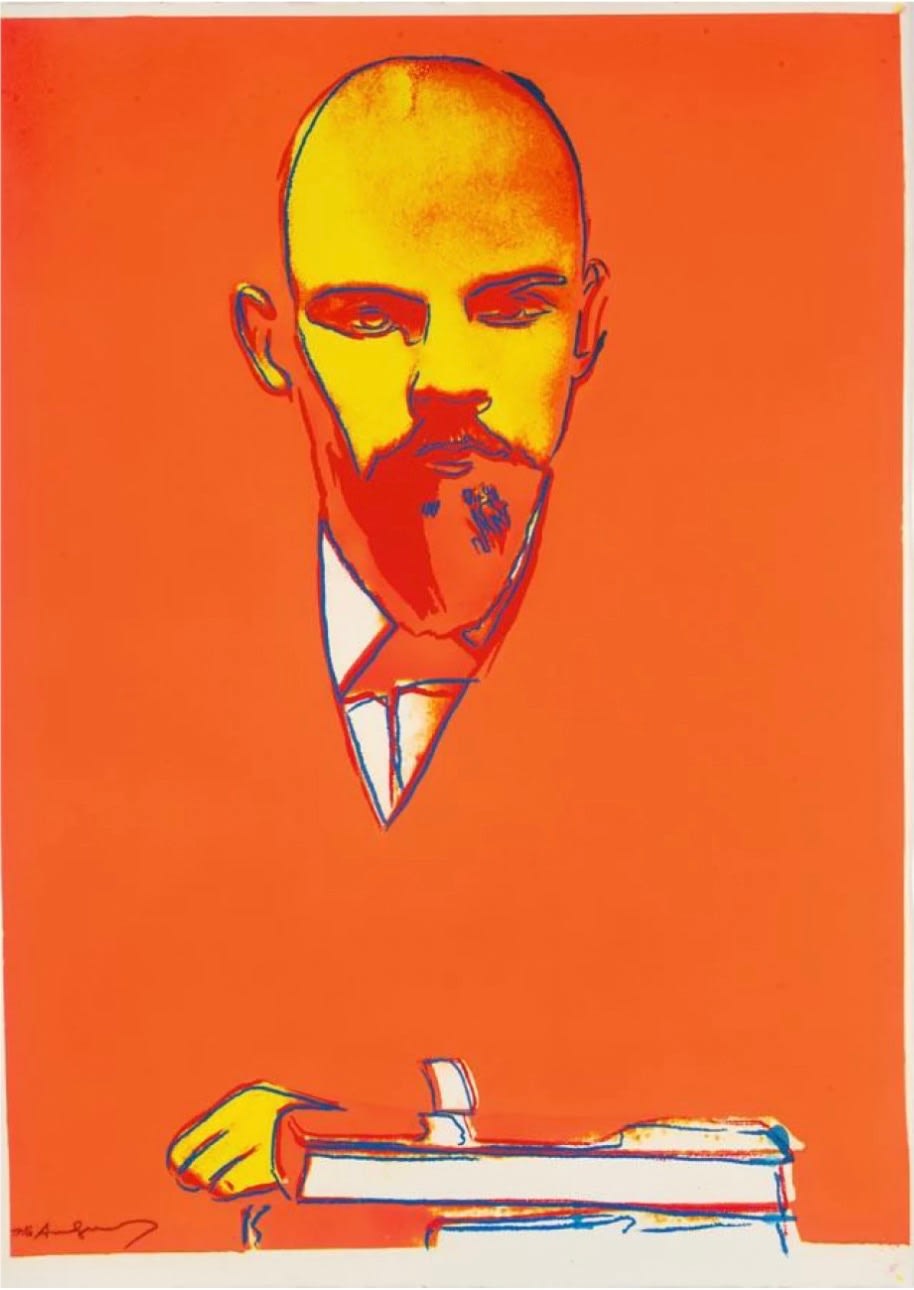 「LENIN 」by WARHOL Bonhams : Andy Warhol (1928-1987); Lenin;